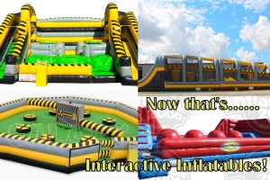 Interactive Inflatable Rentals Collage
