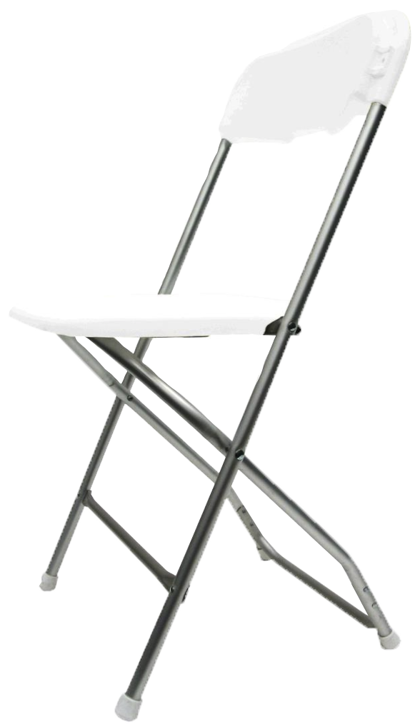 White Aluminum Chair 