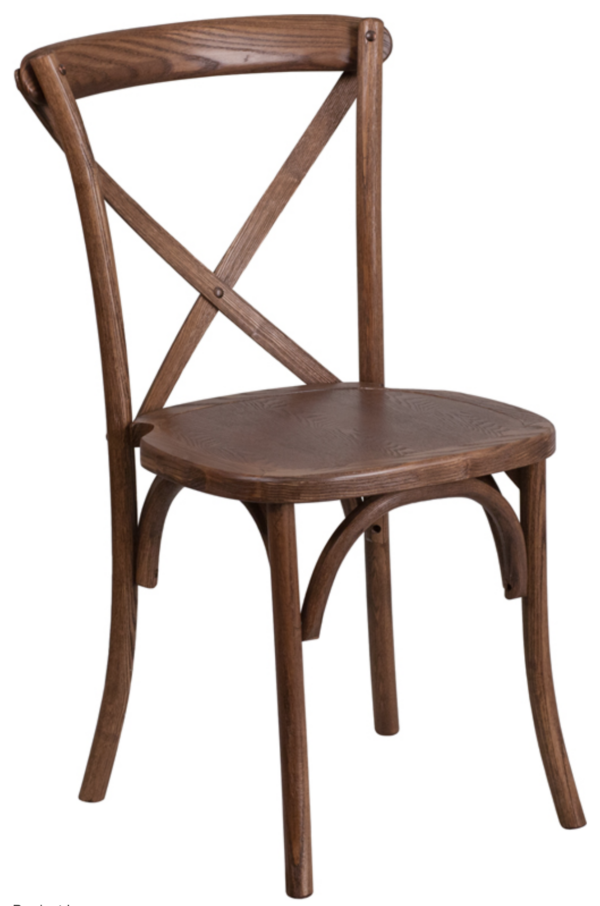 Cross Back Chair Rental