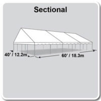 40 x 60 frame tent