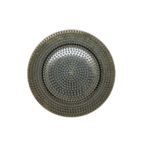 Gold Hammered Charger Plate