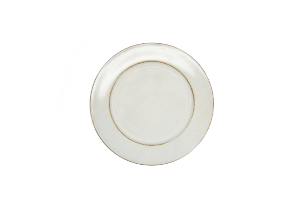 Rustic Ivory Charger Plate