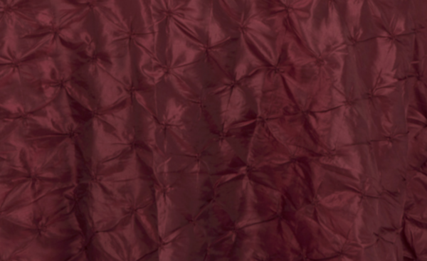 Burgundy Pinchwheel Linen