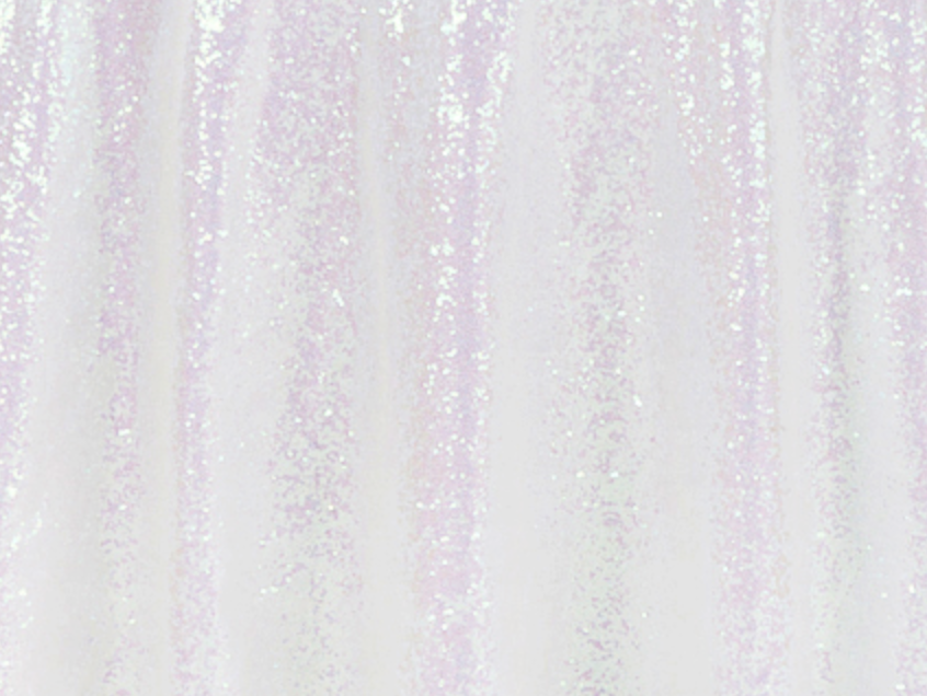 Iridescent Sequin Linen