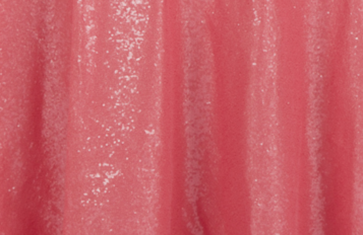 Coral Sequin Linen