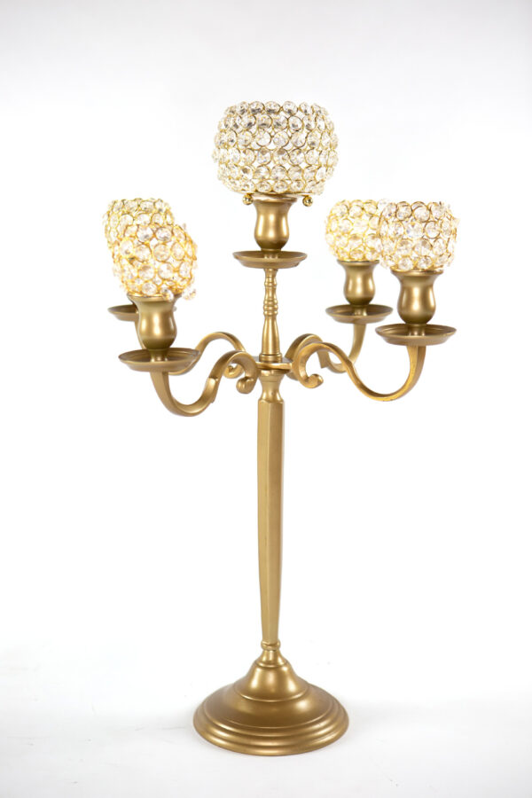 27″ Silver Candelabra