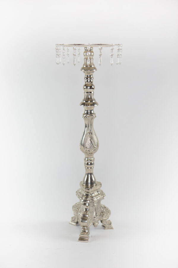 31″ Silver Candle Stick