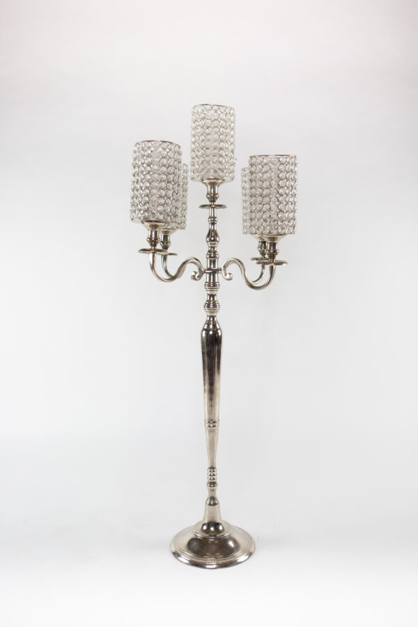 44″ Silver Candelabra