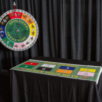 Derby-Horse wheel with betting table