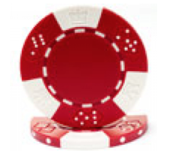 red poker chip rental