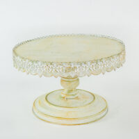 Rustic cake stand rental