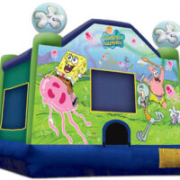 Bounce House Rental 15×15 Sponge Bob Jumper