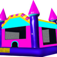 Inflatable Pink Castle