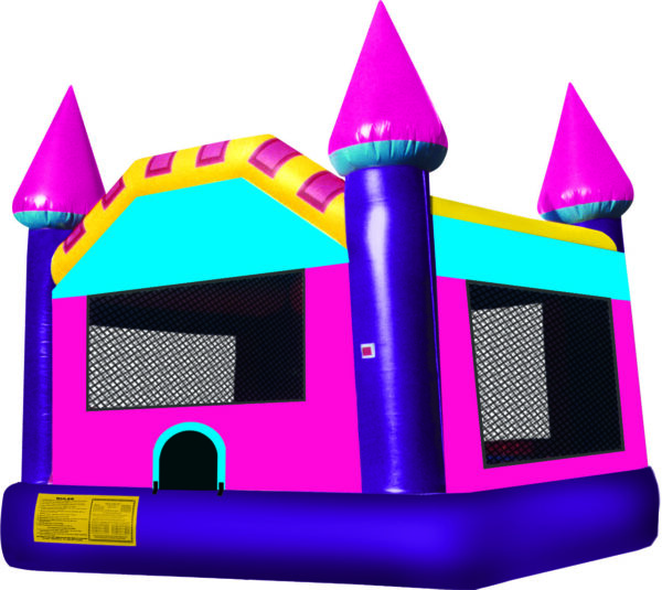 Inflatable Pink Castle