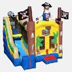 pirate combo bounce house rental