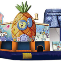 Inflatable Bounce House Rental Sponge Bob 5n1 Dayton