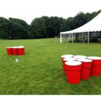 life sized water pong rental