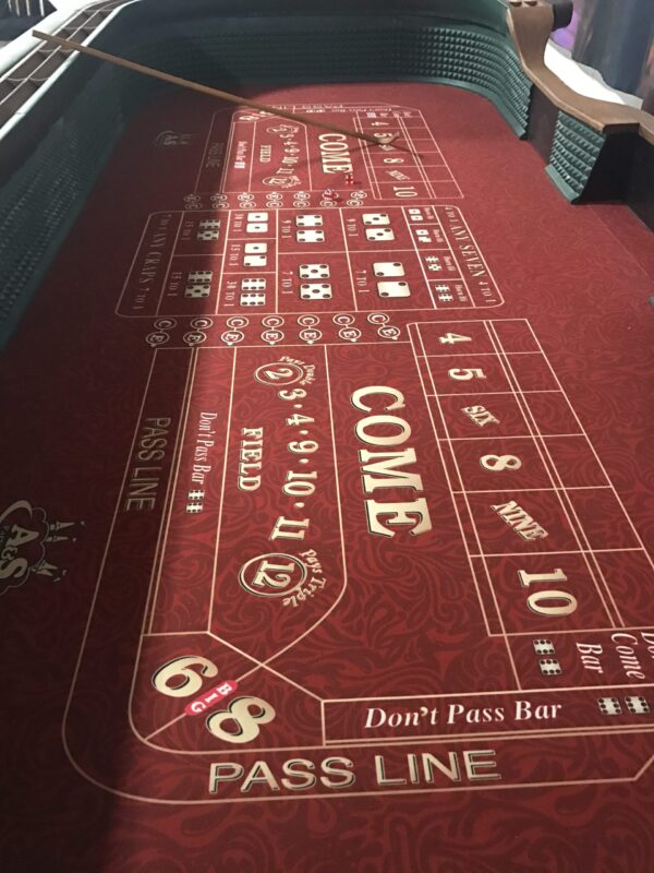 craps table rental Cincinnati Dayton Ohio