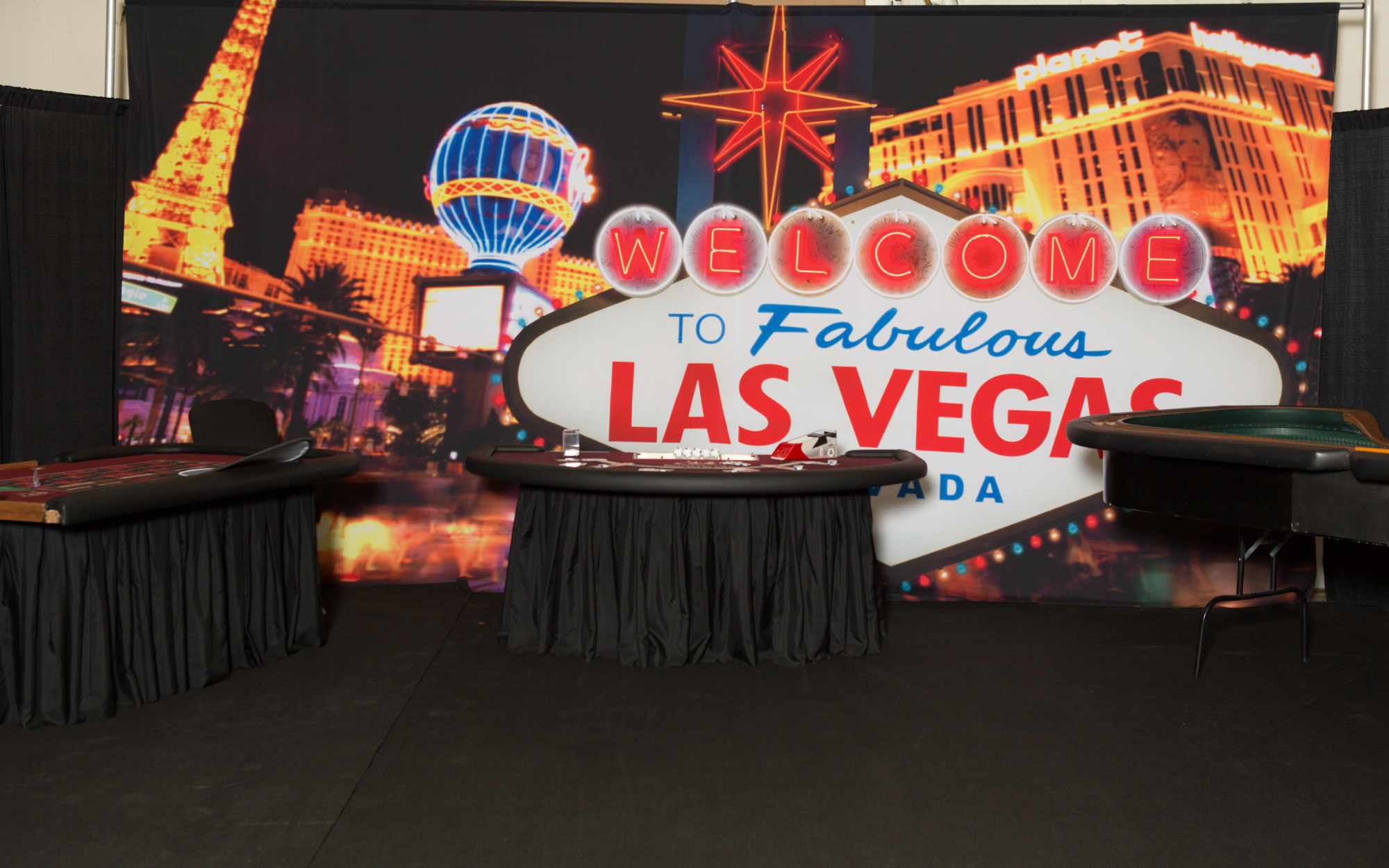 Las Vegas Backdrop Hire for Event Themes