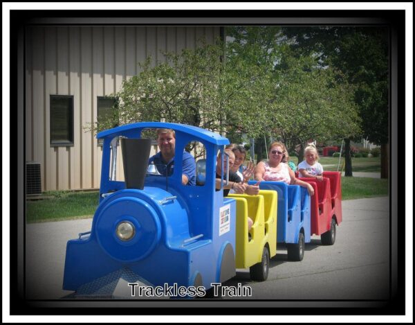 Trackless Train Party Rental Dayton & Cincinnati Ohio