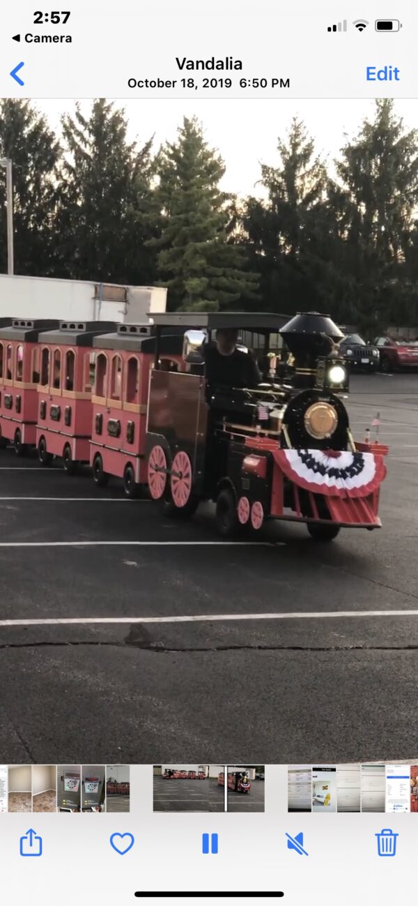 Trackless Train Rental