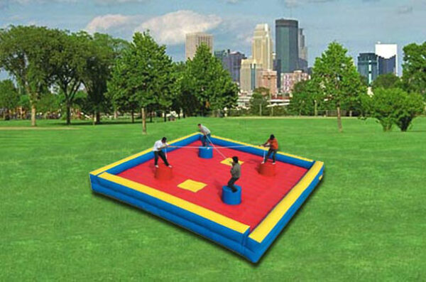 Interactive Inflatable Jousting Arena 4 Person Party Rental Dayton & Cincinnati