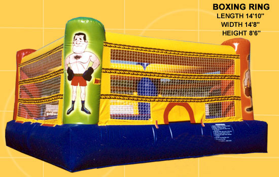 Interactive Inflatable Boxing Ring Rental Dayton