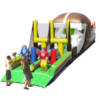 Interactive Inflatable End Zone Scramble Obstacle Course Party Rental Dayton & Cincinnati