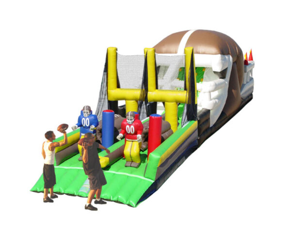 Interactive Inflatable End Zone Scramble Obstacle Course Party Rental Dayton & Cincinnati