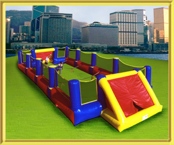 Interactive Inflatable Human Foosball Party Rental Dayton & Cincinnati