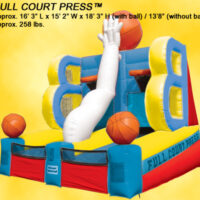 Interactive Inflatable CrossTown Shootout Game Party Rental Dayton & Cincinnati Ohio