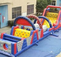 NASCAR Inflatable Obstacle Course