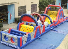 NASCAR Inflatable Obstacle Course