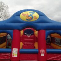 Triple Sports Play Inflatable Party Rental