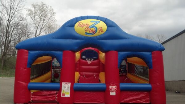 Triple Sports Play Inflatable Party Rental