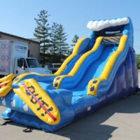 Interactive Inflatable Wipeout Slide Rental Dayton & Cincinnati Ohio