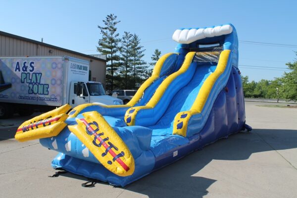 Interactive Inflatable Wipeout Slide Rental Dayton & Cincinnati Ohio