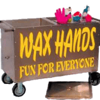 Wax Hands Party Rental Dayton & Cincinnati