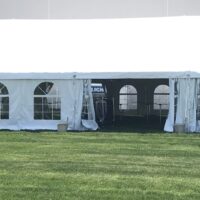 40 wide frame tent rental
